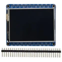 ADAFRUIT INDUSTRIES 2.4 in TFT LCD Resistive Touch Screen Display Module with ILI9341 Controller and MicroSD Socket 2478