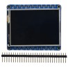 ADAFRUIT INDUSTRIES 2.4 in TFT LCD Resistive Touch Screen Display Module with ILI9341 Controller and MicroSD Socket 2478