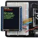 ADAFRUIT INDUSTRIES 2.4 in TFT LCD Resistive Touch Screen Display Module with ILI9341 Controller and MicroSD Socket 2478