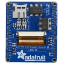 ADAFRUIT INDUSTRIES 2.4 in TFT LCD Resistive Touch Screen Display Module with ILI9341 Controller and MicroSD Socket 2478
