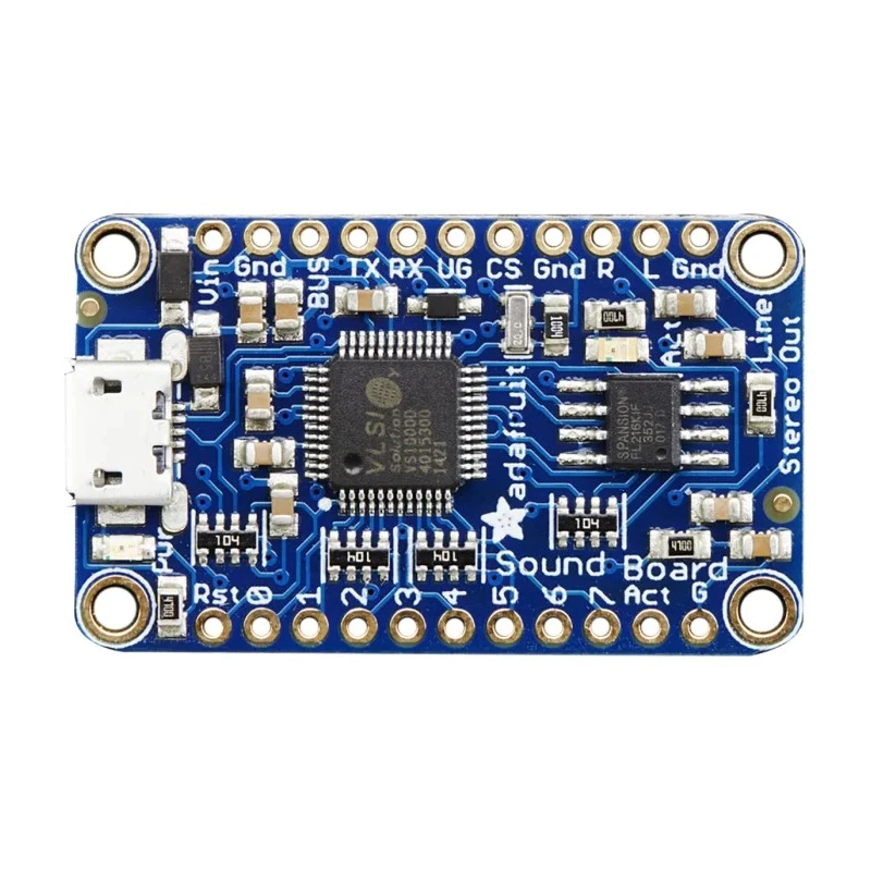 ADAFRUIT INDUSTRIES Mini Sound FX Application Board Interface Board 2342