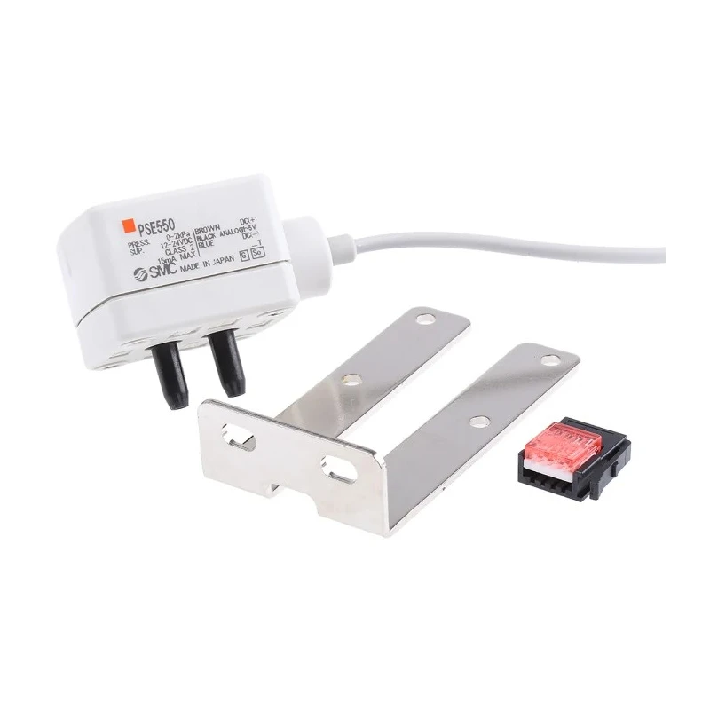 SMC Pressure Sensor Vacuum, IP40, 50 kPa Maximum Pressure, 12V & 24V DC Voltage, Digital Display 