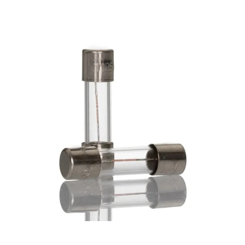 Eaton Glass Cartridge Fuse 125mA Time Delay 5 x 20 mm 250V AC S506-125-R