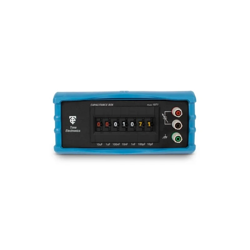Time Electronics Capacitance Decade Box 10 pF, 7 Decades, ±1% Accuracy, 0 to 100μF Range 1071