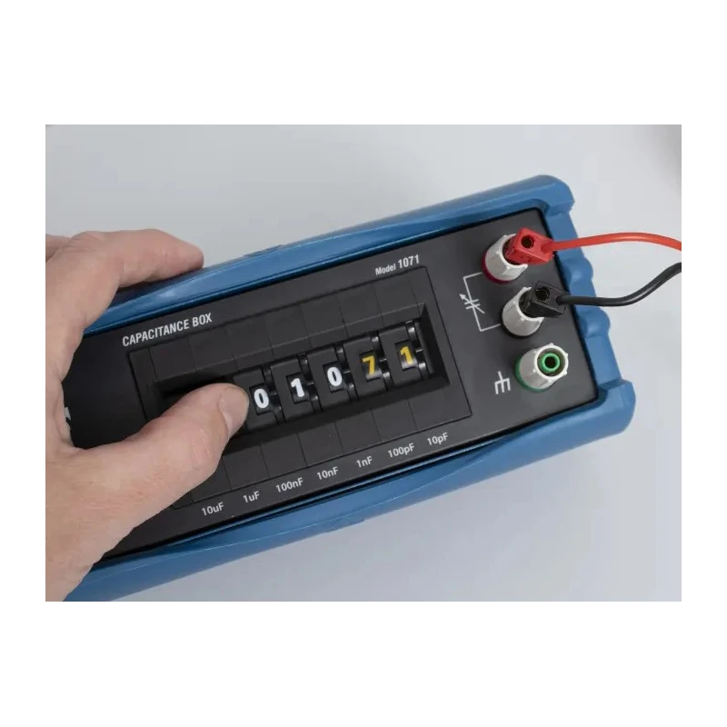 Time Electronics Capacitance Decade Box 10 pF, 7 Decades, ±1% Accuracy, 0 to 100μF Range 1071
