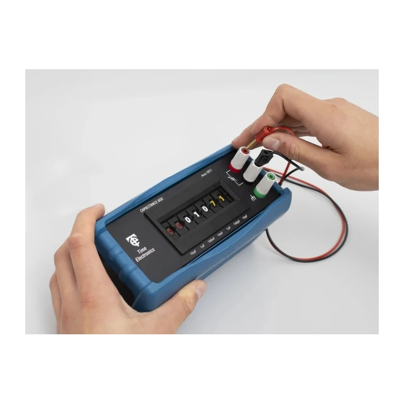 Time Electronics Capacitance Decade Box 10 pF, 7 Decades, ±1% Accuracy, 0 to 100μF Range 1071