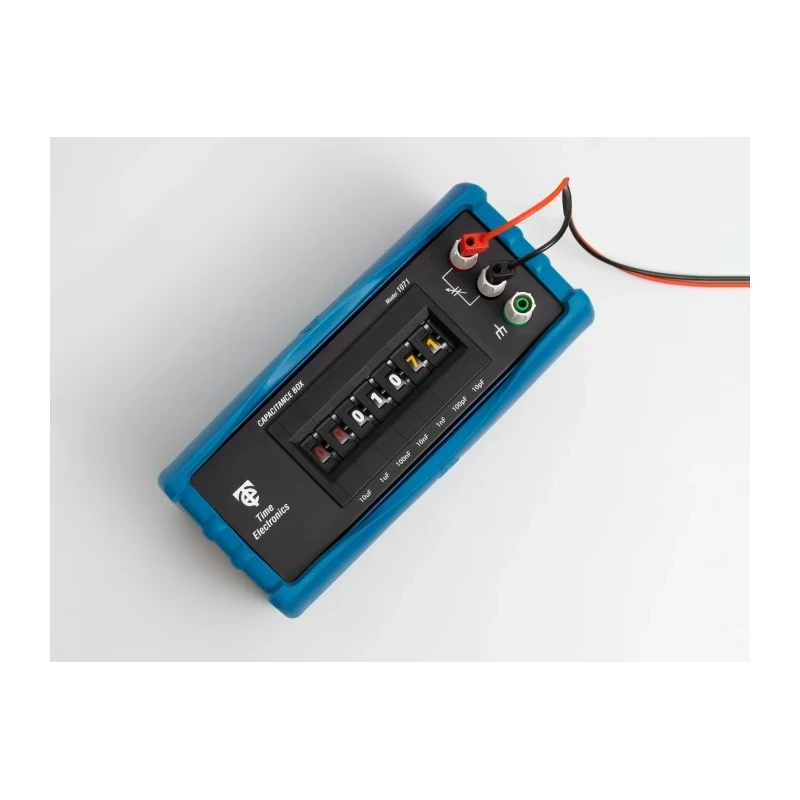 Time Electronics Capacitance Decade Box 10 pF, 7 Decades, ±1% Accuracy, 0 to 100μF Range 1071