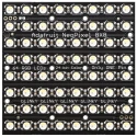 ADAFRUIT INDUSTRIES NeoPixel NeoMatrix 64 RGBW Neutral White LED Matrix Module 71x71x3 mm 24.2g 2871