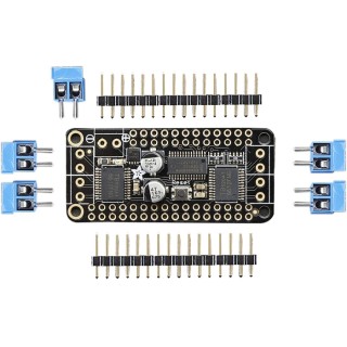 ADAFRUIT INDUSTRIES FeatherWing Add-On Board Stepper Motor for ATmega32U4, ATSAM M0, ESP8266 Compatible with All 2927