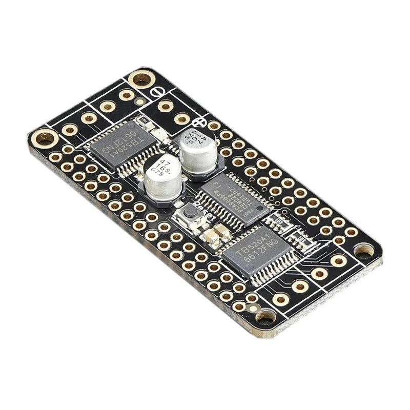 ADAFRUIT INDUSTRIES FeatherWing Add-On Board Stepper Motor for ATmega32U4, ATSAM M0, ESP8266 Compatible with All 2927