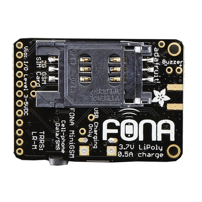 ADAFRUIT INDUSTRIES FONA MiniGSM uFL SIM800 Mobile Communication Module 1.9 GHz 1946