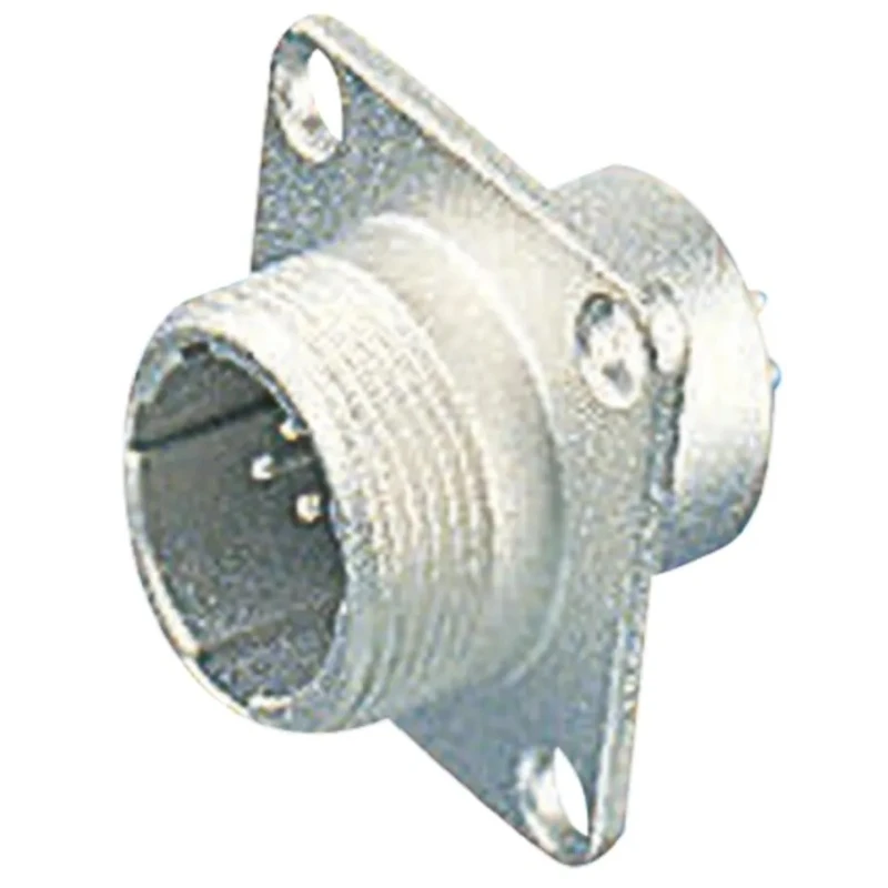 Hirose Circular Connector, 7 Contacts, Panel Mount, M22 Connector, Socket, Male, JR Series JR16RK-7P