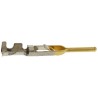 Hirose Male Crimp Circular Connector Contact Wire Size 26, 30AWG Gold Plated 300V HR30-PC-111