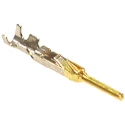 Hirose Male Crimp Circular Connector Contact Wire Size 26, 30AWG Gold Plated 300V HR30-PC-111