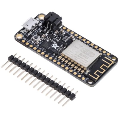 ADAFRUIT INDUSTRIES Feather HUZZAH WiFi Development Board 3.3V 80MHz ESP8266 Microcontroller 2821