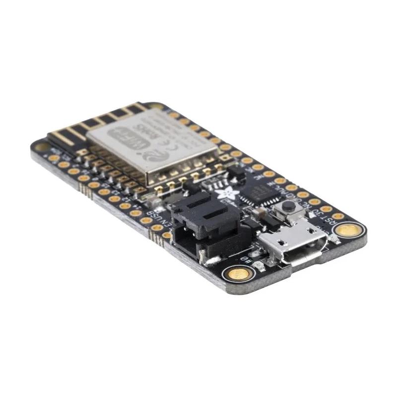ADAFRUIT INDUSTRIES Feather HUZZAH WiFi Development Board 3.3V 80MHz ESP8266 Microcontroller 2821