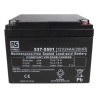 RS PRO 12 V Sealed Lead Acid Battery, 24 Ah Capacity, AGM Construction, T12 Terminal, 125mm x 166mm, 7.2kg Weight 537-5501