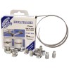 Jubilee 9 Piece Mild Steel Hose Clip Banding 9.5 mm to 25 mm MB1707