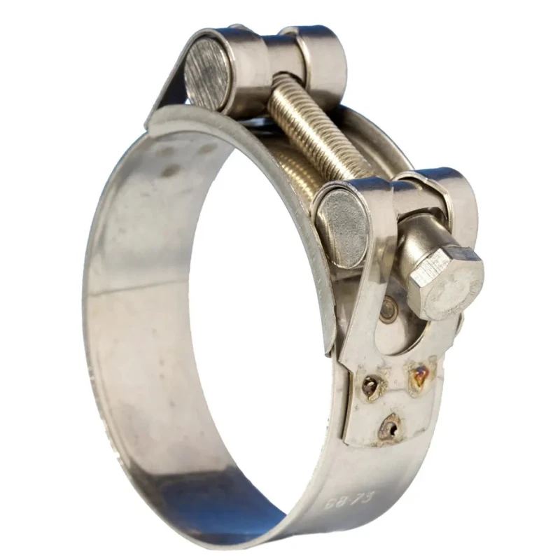 Jubilee Stainless Steel Bolt Drive Hose & Jubilee Clip 68-73 mm Zinc Plated JSC073SS316
