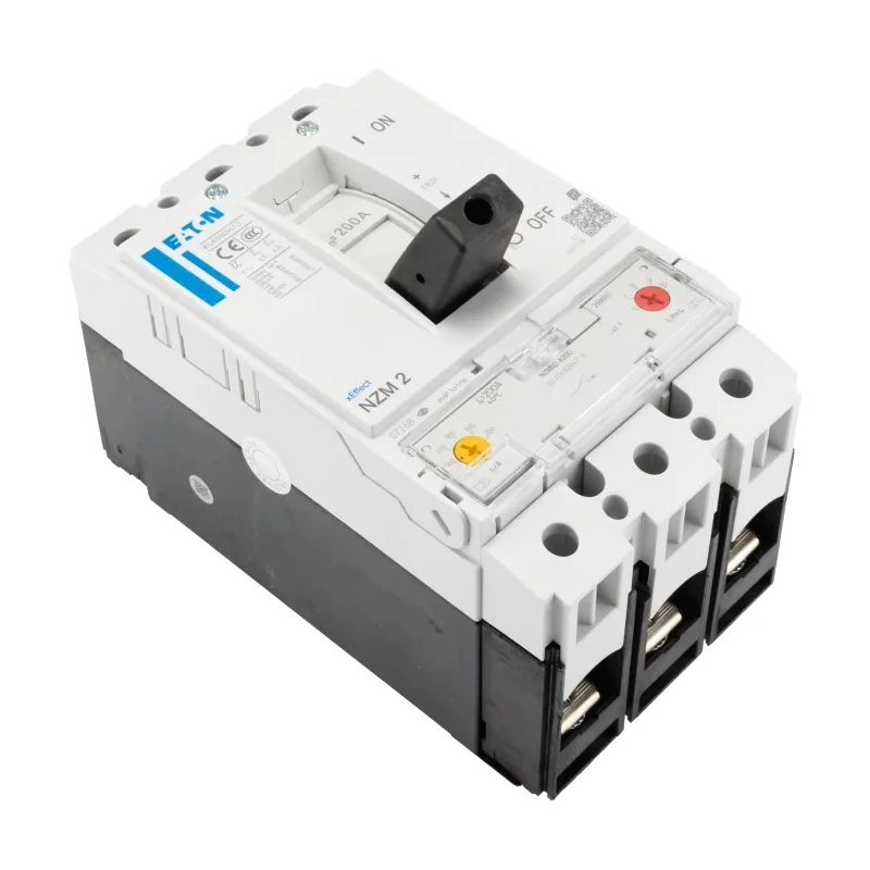 Eaton xEnergy Molded Case Circuit Breaker 1-Pole 100A Breaking Capacity 50kA Fixed Mount 259093 NZMN2-A200