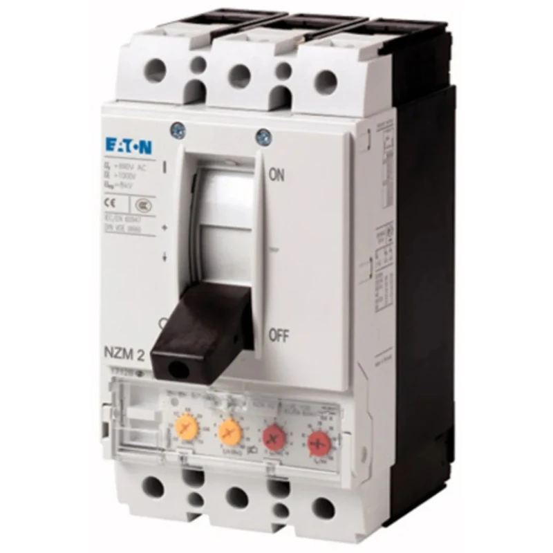 Eaton xEnergy Molded Case Circuit Breaker 3-Pole 100A Breaking Capacity 50 kA Fixed 259122 NZMN2-VE100