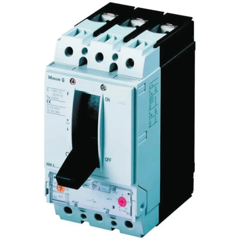Eaton xEnergy Molded Case Circuit Breaker 1-Pole 100A Breaking Capacity 150 kA Fixed 259125 NZMH2-VE100