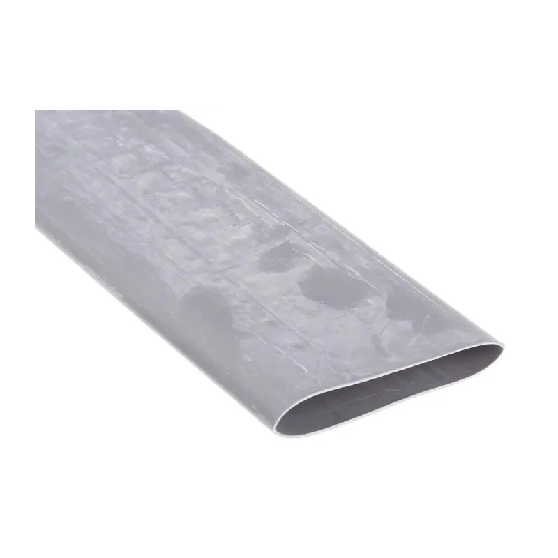 RS PRO Halogen Free Heat Shrink Tubing Grey 38.1 mm Sleeve Diameter x 1.2 m Length 2:1 Shrink Ratio 537-8140