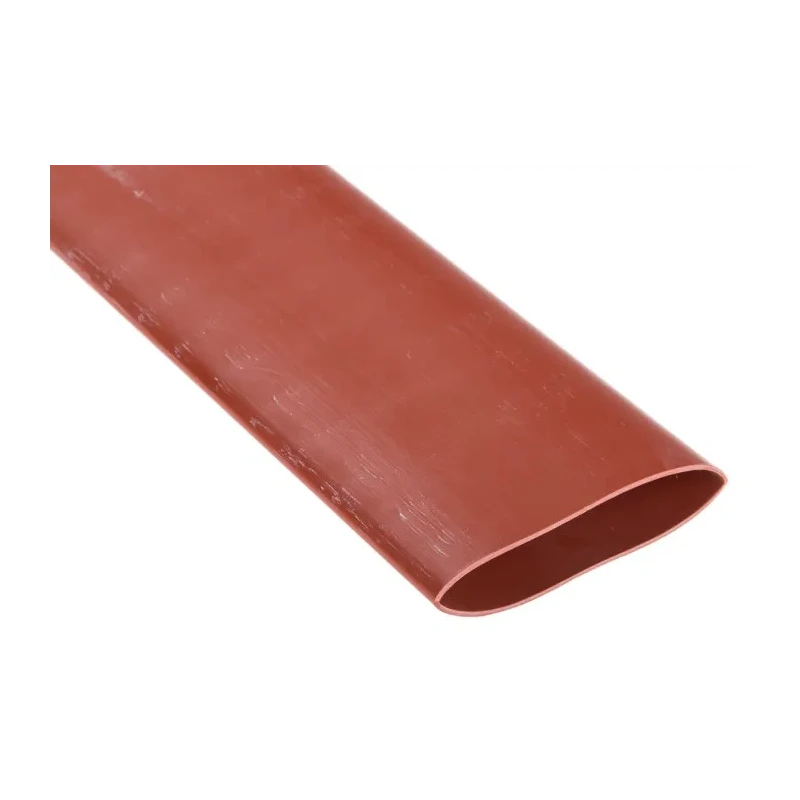 RS PRO Halogen Free Heat Shrink Tubing Brown 38.1 mm Sleeve Diameter x 1.2m Length 2:1 Ratio 537-8156