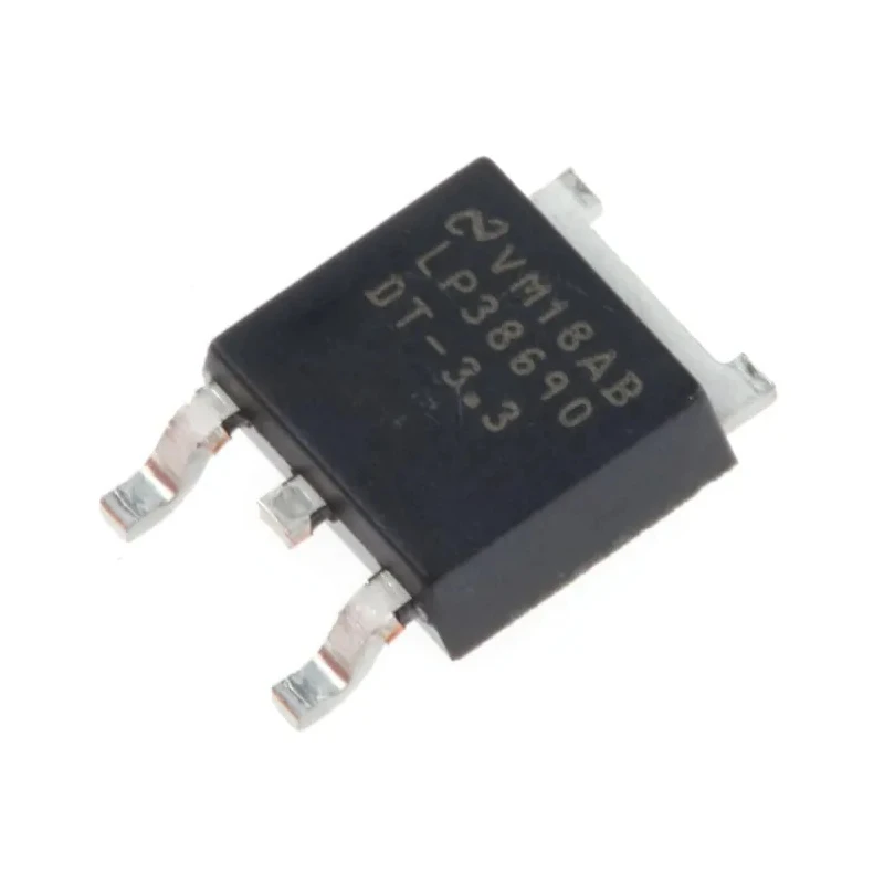 Texas Instruments Voltage Regulator TO-252 3-Pin 2.7V to 10V Input, 1μA Quiescent Current LP38690DT-3.3/NOPB
