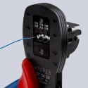 Knipex Precision Crimp Tool for Micro Plugs in the Micro-Fit Series 190mm, Chrome Vanadium Steel, Model 97 54 26
