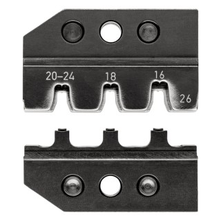 Knipex Micro-Fit Crimp Die Set Coaxial Type Crimp Die Black 97 49 26