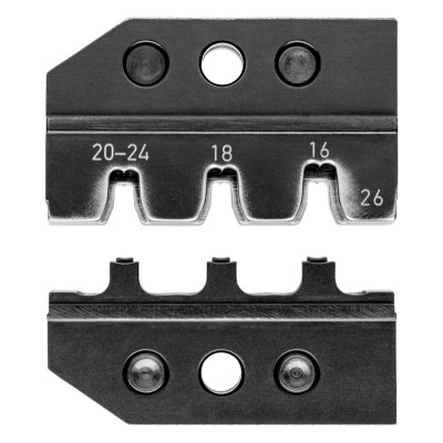 Knipex Micro-Fit Crimp Die Set Coaxial Type Crimp Die Black 97 49 26