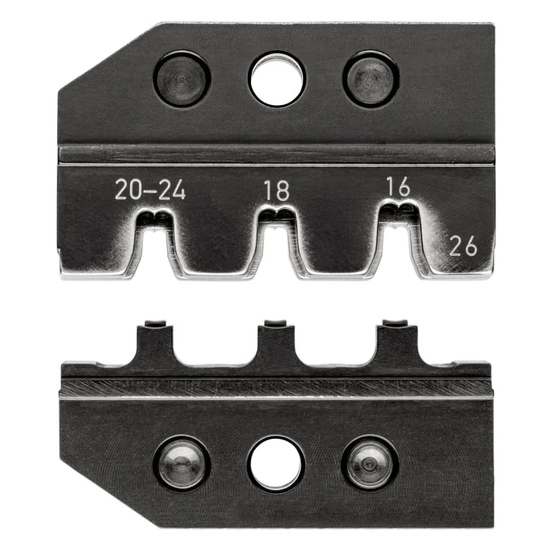 Knipex Micro-Fit Crimp Die Set Coaxial Type Crimp Die Black 97 49 26