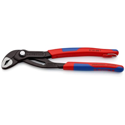 Knipex Cobra® 1-Piece Water Pump Plier with Comfort Grip, 250mm Length, 46mm Jaw Opening, Chrome Vanadium Steel 87 02 250 T