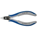 Knipex Precision Electronics Side Cutter Without Bevel, Ball Bearing Chrome Steel, 125 mm 79 42 125 Z