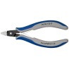 Knipex Precision Electronics Side Cutter Without Bevel, Ball Bearing Chrome Steel, 125 mm 79 42 125 Z