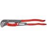 Knipex Pipe Wrench with 70 mm Jaw Capacity, 560 mm Overall Length, Metal Handle, Chrome Finish 83 61 020