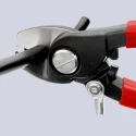 Knipex Flush Cable Cutter 165mm, Tool Steel Jaw, Plastic Coated Grip, Maximum Cutting Capacity 12mm 95 41 165