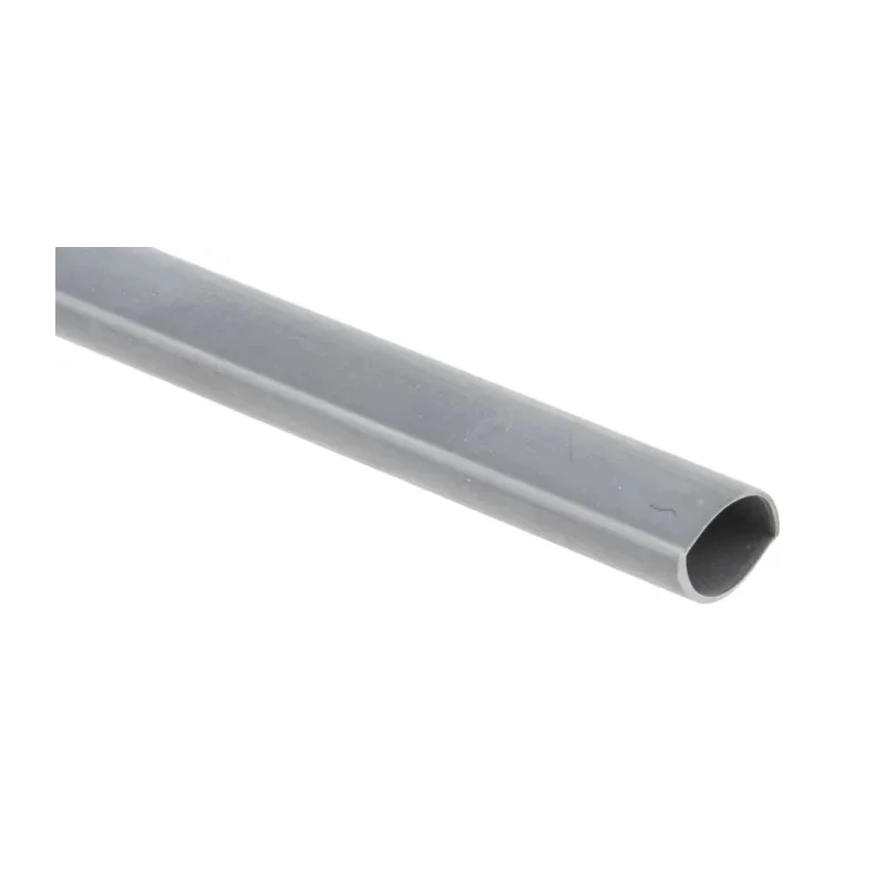 RS PRO Halogen Free Heat Shrink Tubing Grey 9.5 mm Sleeve Diameter x 1.2 m Length 2:1 Ratio 537-8049
