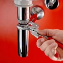 Knipex 1-Piece Pipe Wrench, 250mm Overall Length, 75mm Jaw Opening, Chrome Vanadium Steel 81 13 250