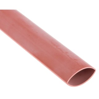 RS PRO Halogen Free Flame Retardant Polyolefin Heat Shrink Tubing Brown 12.7 mm Sleeve Diameter 1.2 m Length 2:1 537-8083