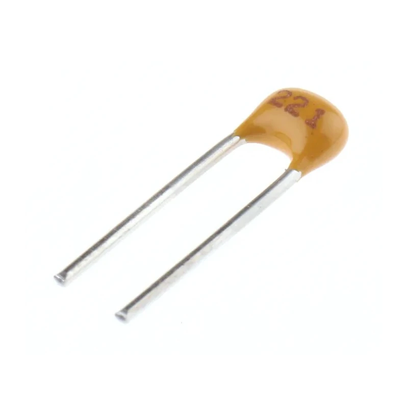 KEMET 220 pF Multilayer Ceramic Capacitor 200V DC ±5% Through Hole Radial C315C221J2G5TA