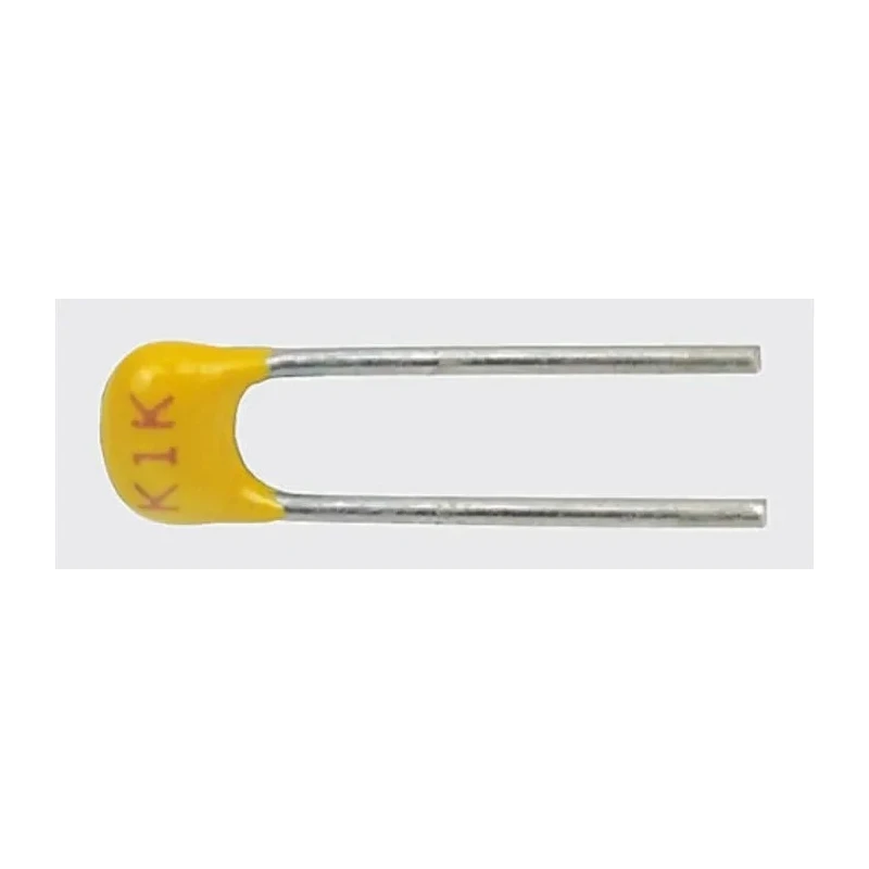 KEMET 33 nF Multilayer Ceramic Capacitor 100V DC ±10% Through Hole Radial C320C333K1R5TA