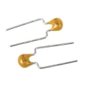 KEMET 100 nF Multilayer Ceramic Capacitor, 50V dc, ±10 %, Through Hole Radial X7R Dielectric C322C104K5R5TA