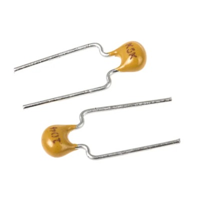 KEMET 100 nF Multilayer Ceramic Capacitor, 50V dc, ±10 %, Through Hole Radial X7R Dielectric C322C104K5R5TA