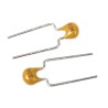 KEMET 100 nF Multilayer Ceramic Capacitor, 50V dc, ±10 %, Through Hole Radial X7R Dielectric C322C104K5R5TA