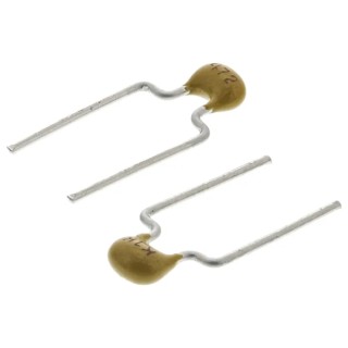 KEMET 4.7 nF Multilayer Ceramic Capacitor, 100V dc, ±10 % Tolerance, Through Hole Radial Mount C322C472K1R5TA