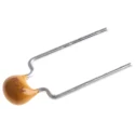 KEMET 100 nF Multilayer Ceramic Capacitor, 50V dc, ±20 %, Through Hole Radial C322C104M5U5TA