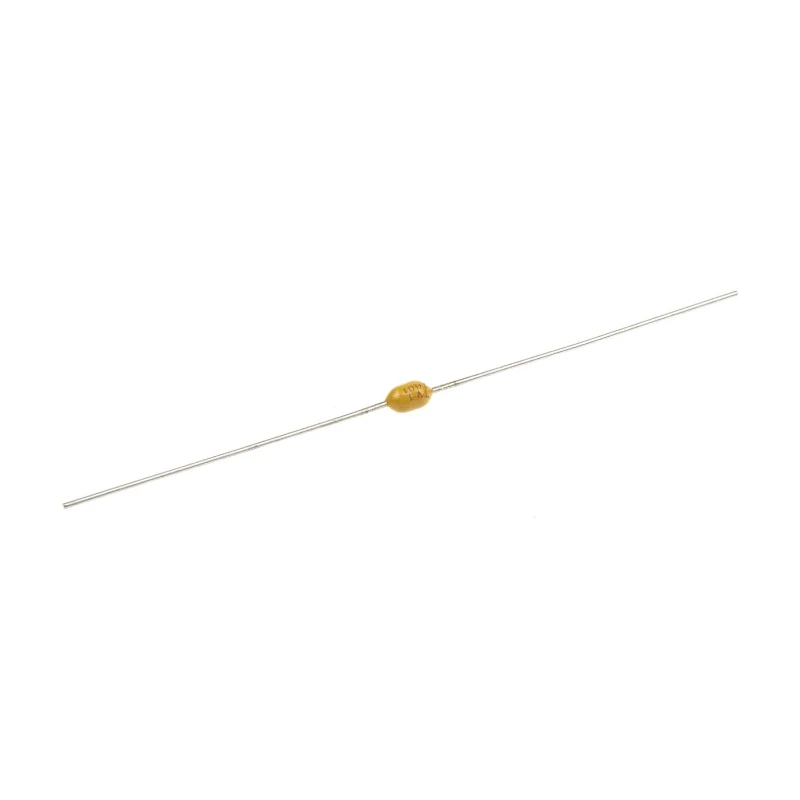 KEMET 100 nF Multilayer Ceramic Capacitor Axial 50V DC ±10% Aximax 400 Series C412C104K5R5TA