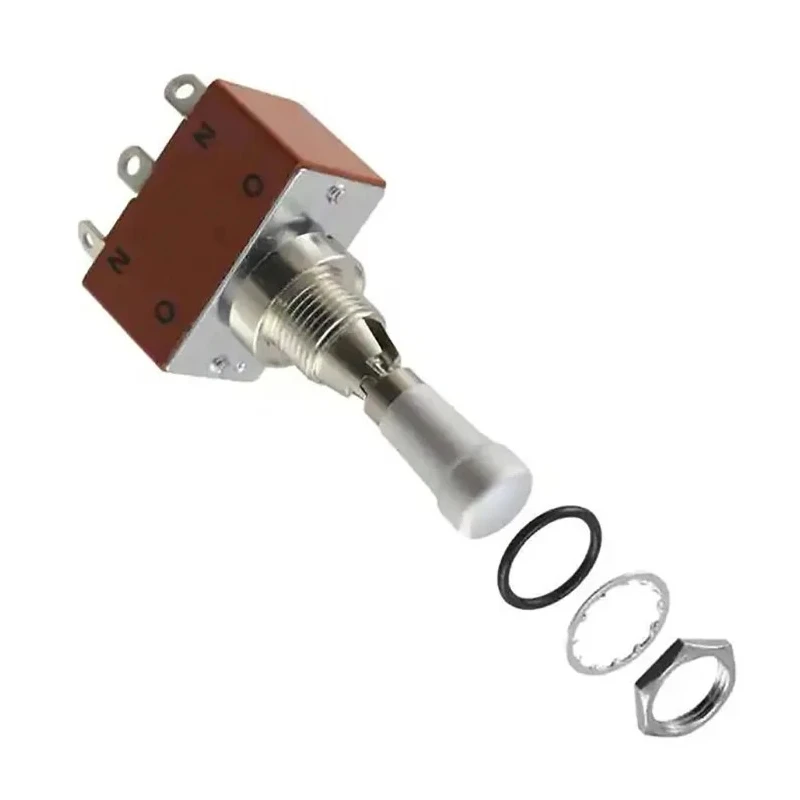 NKK Switches Panel Mount Toggle Switch On-Off-(On) DPDT Solder Terminal 30 V dc 125 V ac S6AL